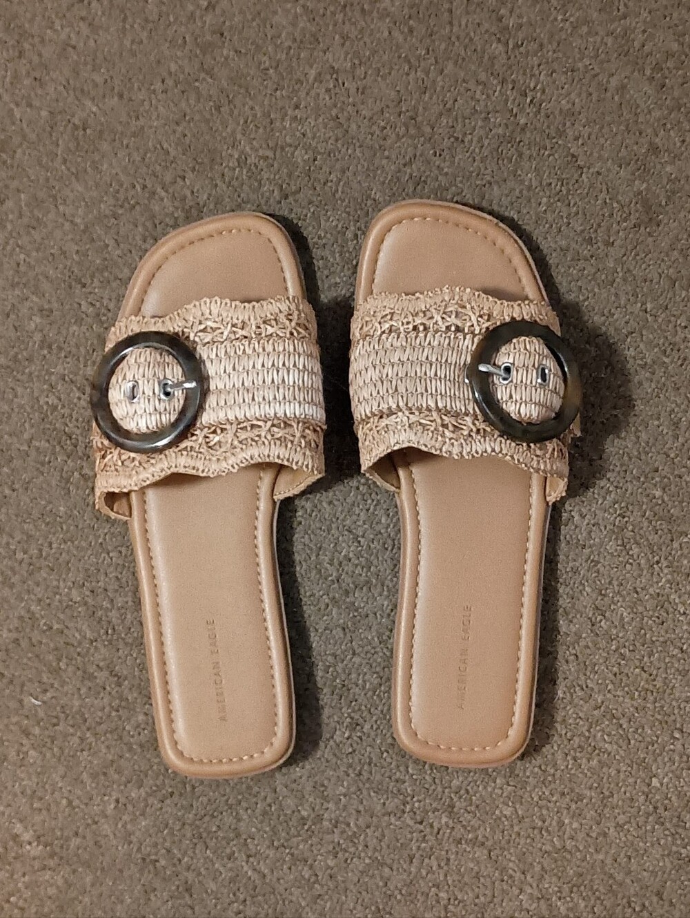 Woven Slide Sandals